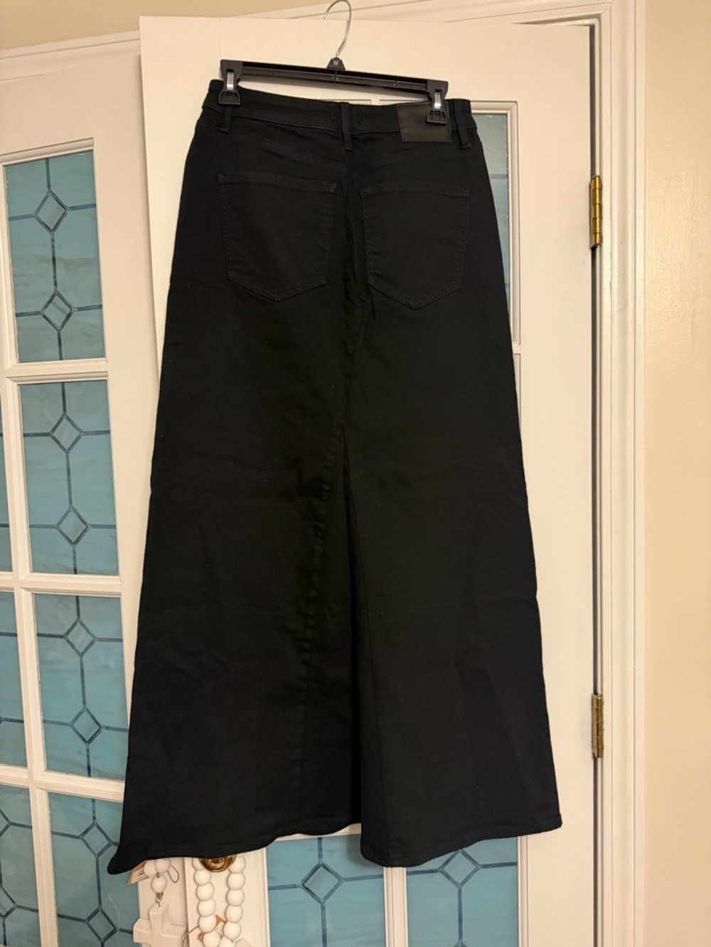 Express Black Womens Maxi A-Line Skirt - Picture 2 of 7